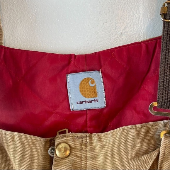 Carhartt Weathered Duck insulated Overalls - Picture 5 of 15